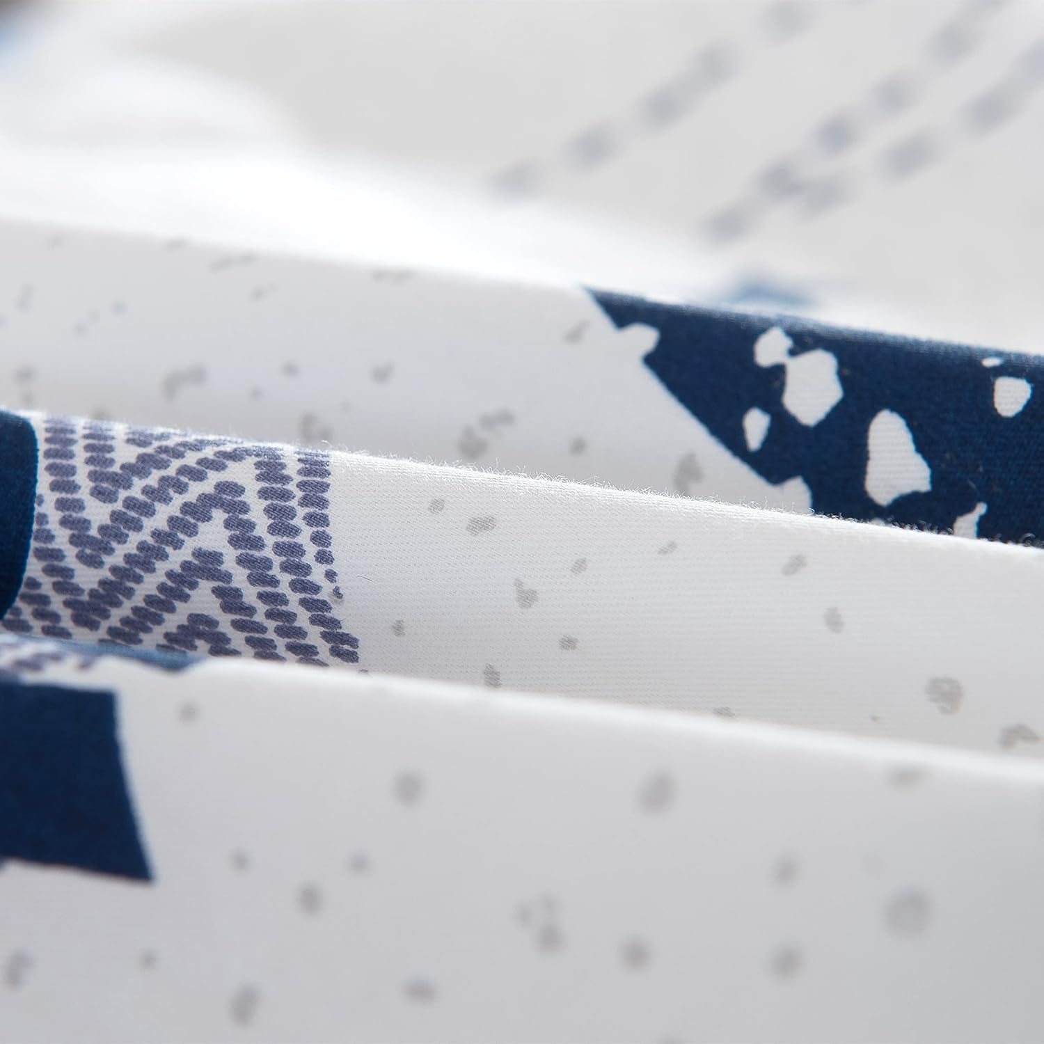 Biancheria da letto per bambini, razzi e pianeti, design reversibile, cotone Biancheria da letto - bambini Naty Shop