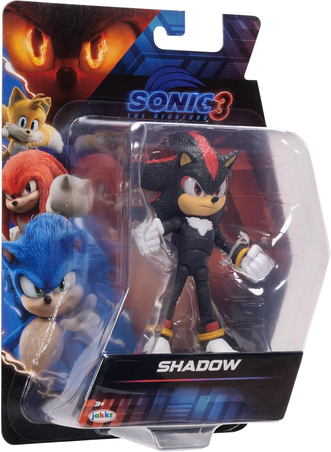 Sonic 3 Movie 12,7 Cm Action Figures Shadow Action figures Naty Shop