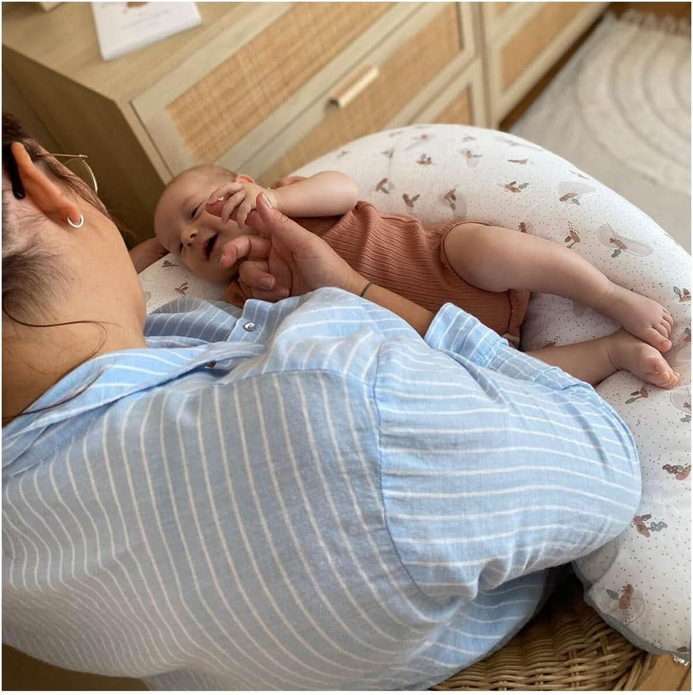 Cuscino gravidanza - Cuscino allattamento - Cuscino multifunzione 2 in 1 - Sfoderabile 78 X 44 cm Accessori Alimentazione e Allattamento Bebe Naty Shop