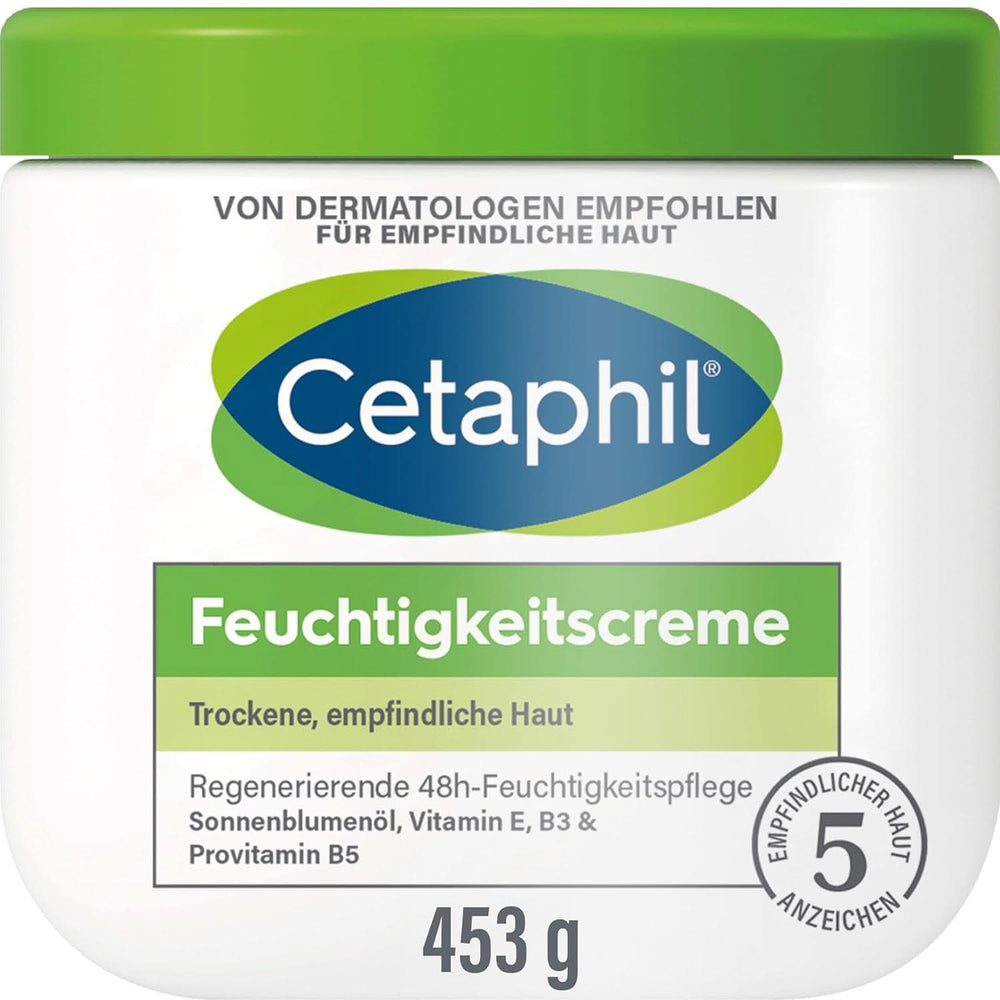 Cetaphil Crema Idratante per Pelli Secche e Sensibili 85ml Doccia e Bagno Naty Shop 453g Mandorla