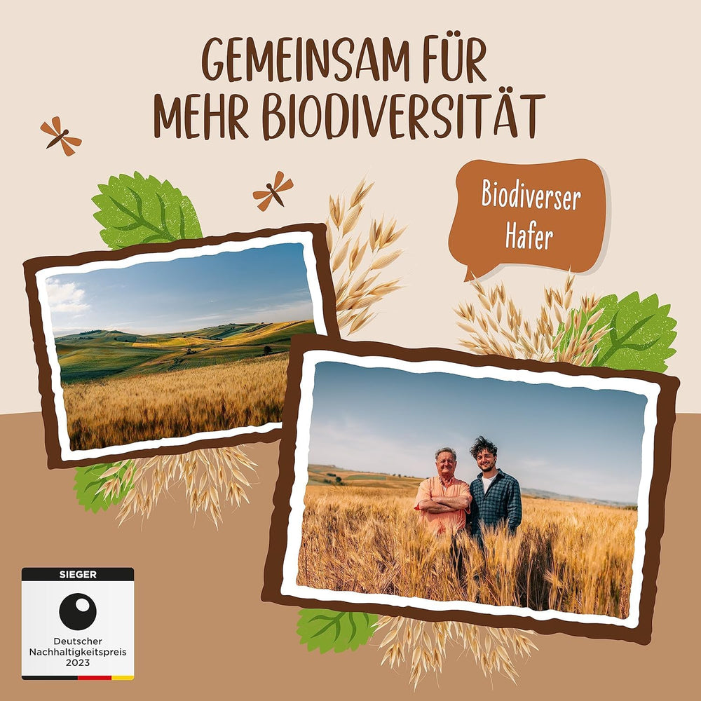 Allos Bio Haferdrink Barista | Milchalternative aus Hafer | Schaumbarer Drink auf Pflanzenbasis | Perfetto per il caffè Bevanda vegana, senza lattosio | 1 litro (6 pezzi)