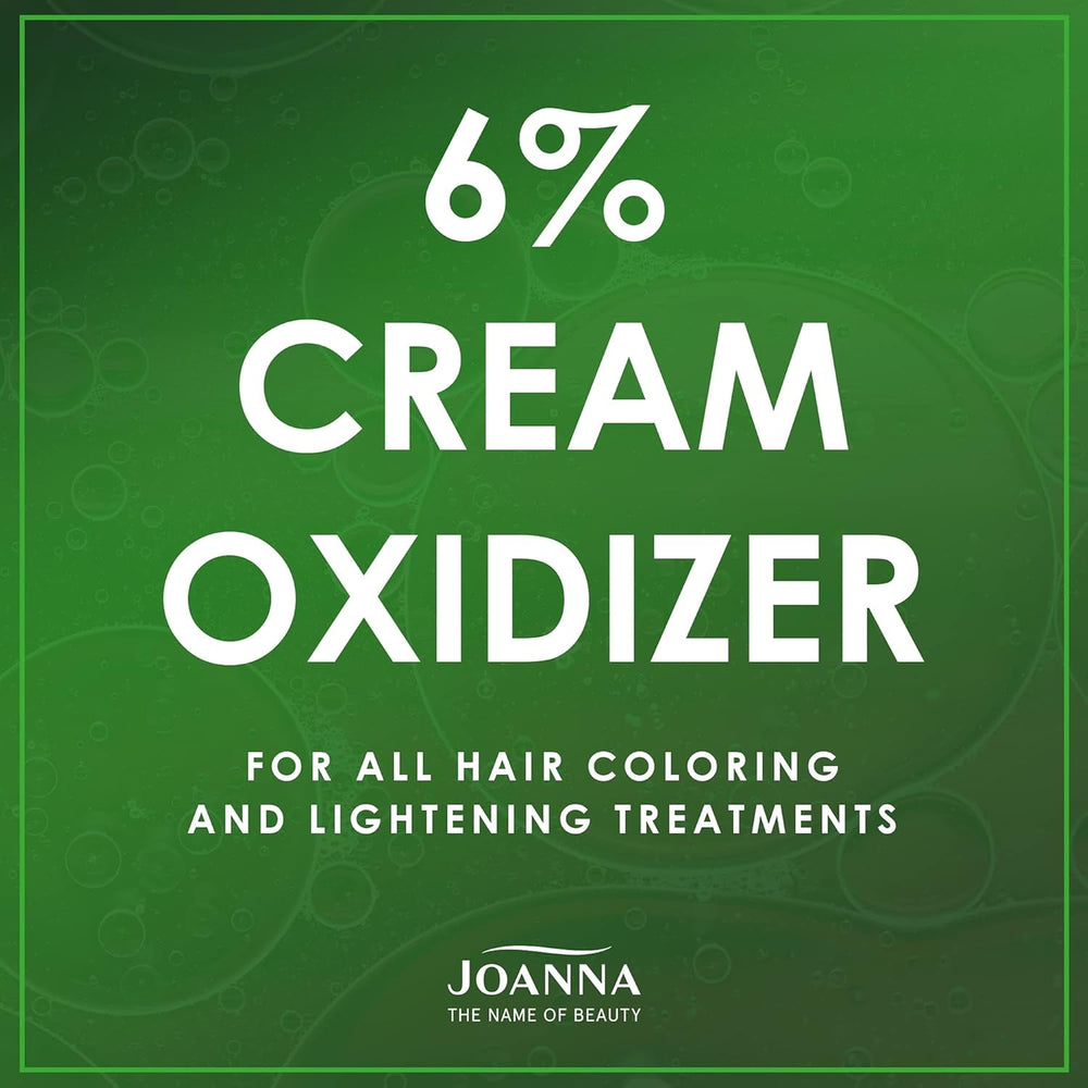 Joanna Professional Hair Colour Oxidant 6% - cremă revelatoare cu peroxid de hidrogen - agent oxidant pentru decolorare - cremă revelatoare Oxydant - 1000g Vopsea pentru par Naty Shop