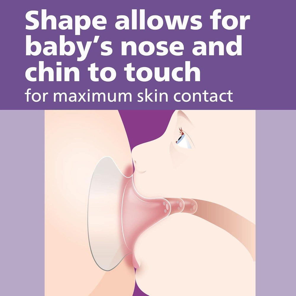 Philips Avent SCF153/03 Protezione capezzolo, Con scatola portaoggetti, Media, 2 pezzi Accessori Alimentazione e Allattamento Bebe Naty Shop