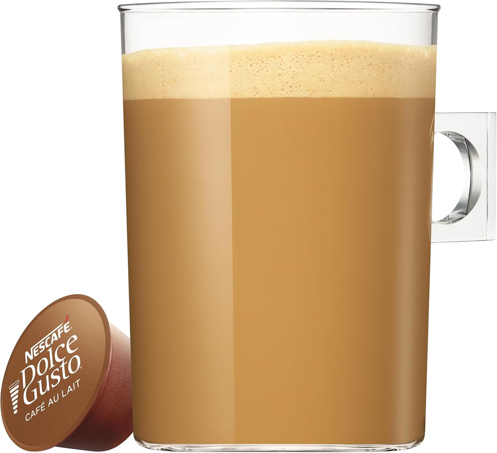 Nescafe Dolce Gusto – Dolce Gusto Café au Lait 16 CAPSULES 160 g (X6)