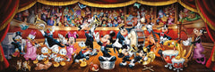 Clementoni 39445 Panorama Disney Orchestra - Puzzle 1000 piese de la 9 ani, puzzle pentru adulți cu imagine panoramică, joc de îndemânare pentru întreaga familie, ideal ca perete mural Puzzle Naty Shop 1000 Pezzi