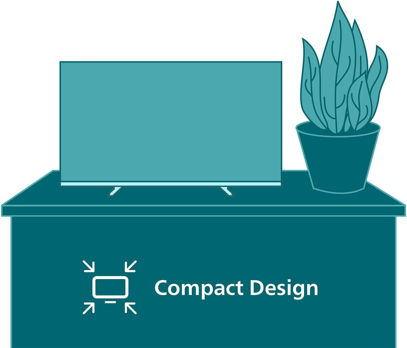 Televizor LED FHD Philips 43PFS5500 - ecran de 43 de inci cu Pixel Plus, design compact și Dolby Audio cu Vocal Boost