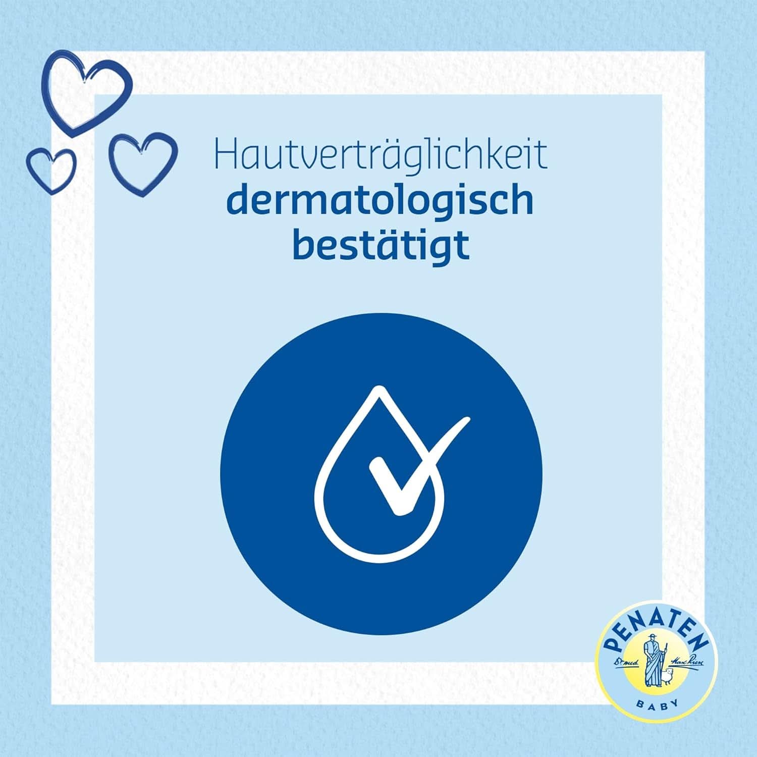 PENATEN Wash & Shower Cream (400 Ml), gel doccia e shampoo per neonati, formulato senza parabeni e coloranti Mamma e Bambino Naty Shop