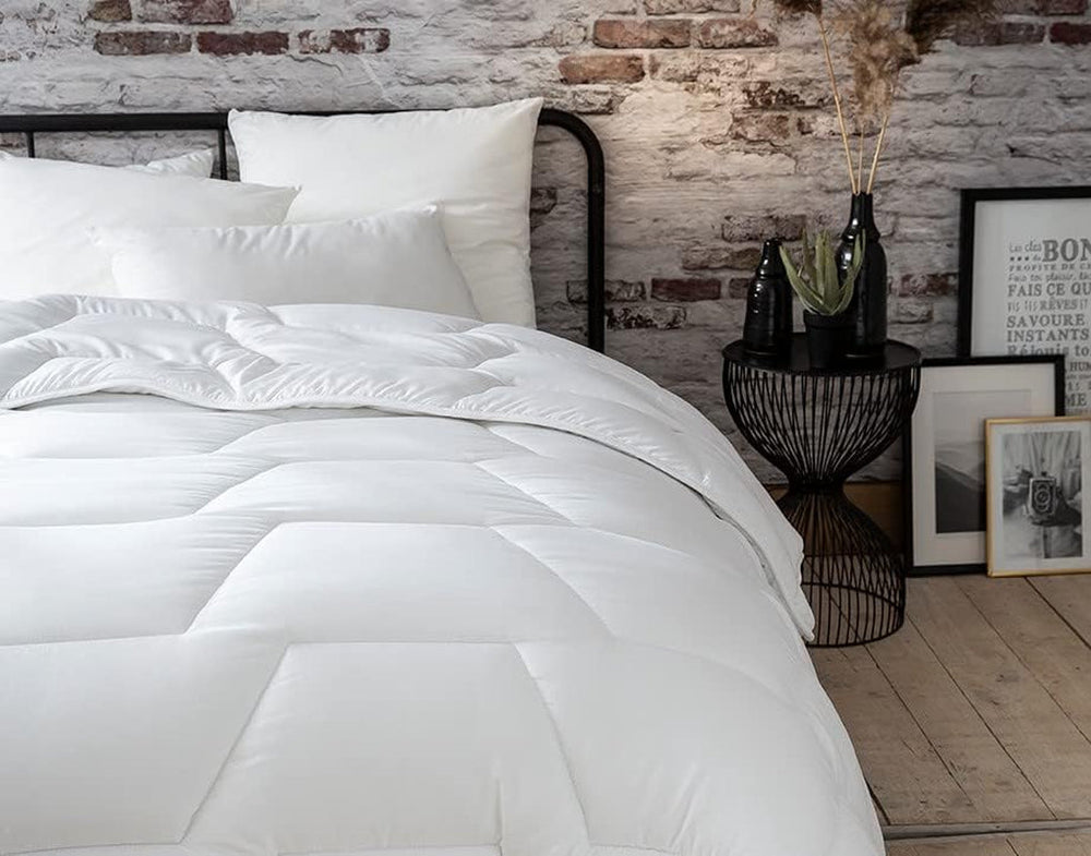 Copripiumino Abeil Acaristop con effetto antiacaro e antibatterico, poliestere, bianco, 220 X 240 cm Piumini e Trapunte Naty Shop