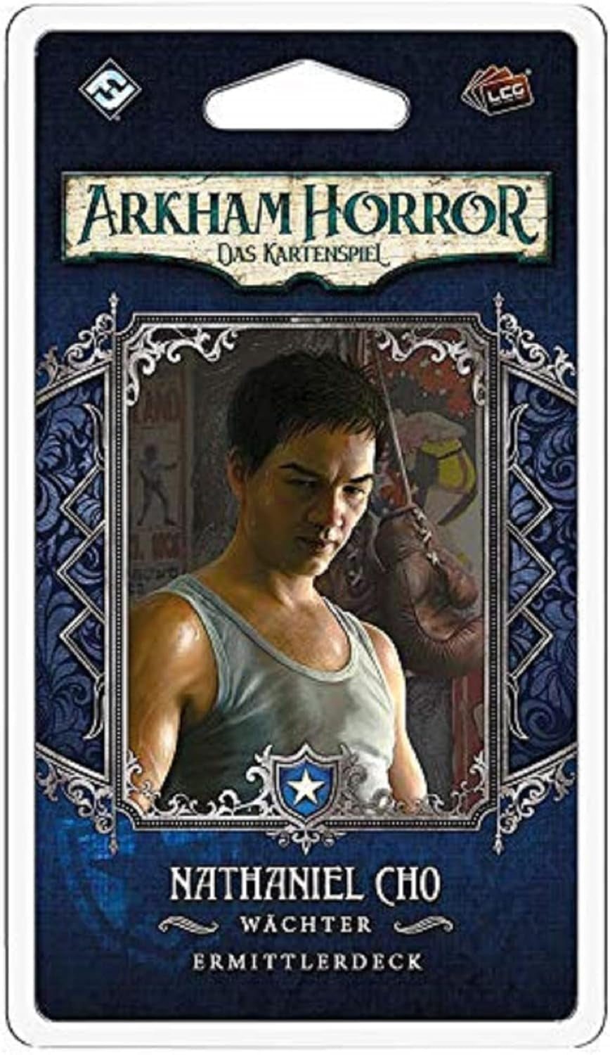 Fantasy Flight Games, Arkham Horror: LCG, Gioco base, Gioco per esperti, Gioco di carte, 1-4 giocatori, Età 14+, 45+ minuti, Tedesco, Multicolor, Colorato