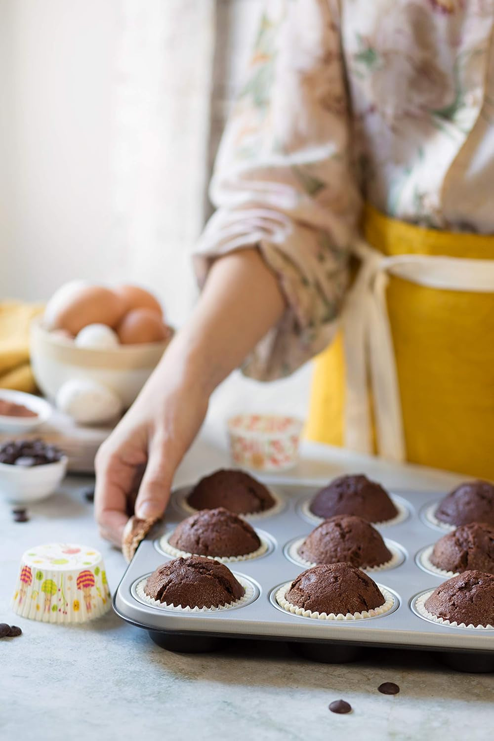 0062750 teglia per 12 muffin Stampi e teglie per cuocere Naty Shop