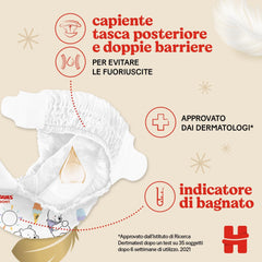 Pannolini Huggies Extra Care, taglia 3 (6-10 kg), 2 confezioni da 40 pannolini