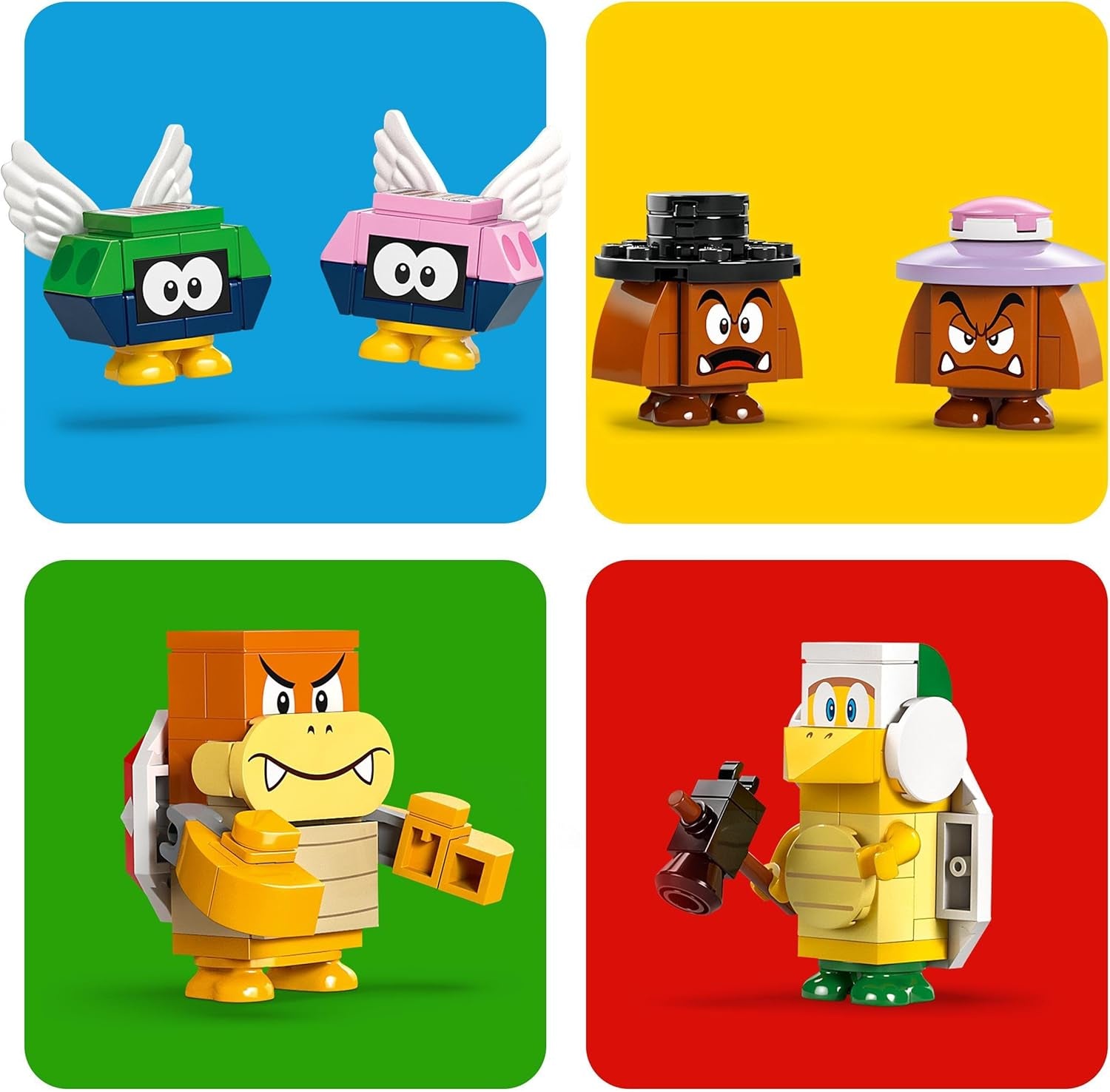 LEGO Super Mario Express Il treno Bowser per bambini Playset avventura con Hammer Brother 2 Gumbas e 2 parapunture Regalo Nintendo per ragazzi e ragazze Giocatori 71437 Set da costruzione Acquista dal negozio LEGO