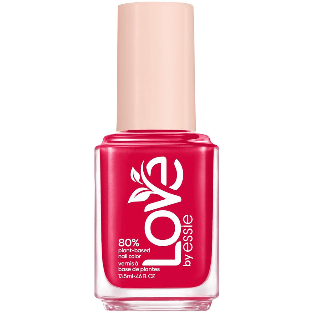 Smalto per unghie Essie a lunga tenuta con finitura cremosa, tempo di asciugatura breve e poche scheggiature, formula vegana, LOVE by Essie, colore: n. 200 doin' my best, verde intenso, 1 x 13,5 ml