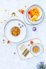 MÄSER Serie Pintar, Servizio da tavola di alta qualità per 4 persone, servizio combinato da 16 pezzi Set da tavola Naty Shop