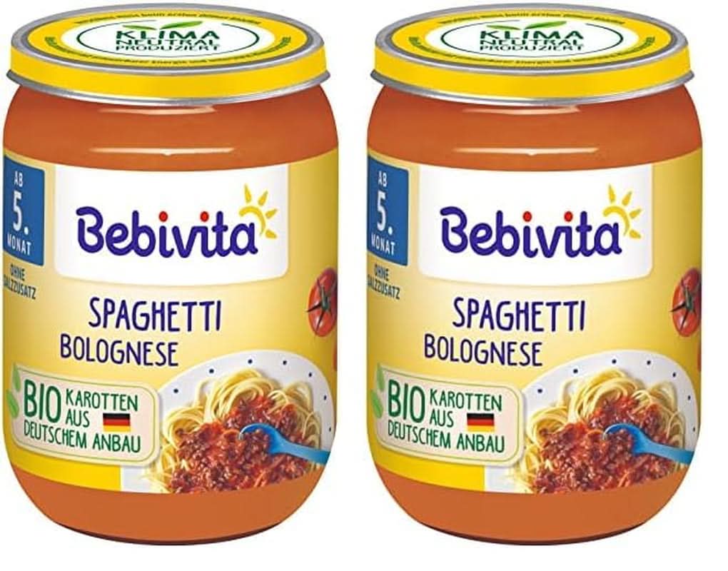 Menu dal 5° mese Maccheroni al sugo di pomodoro e verdure, confezione da 6 (6 x 190g) Mamma e Bambino Naty Shop Mittel (Packung Mit 2) Gemüse-Spaghetti Mit Pute