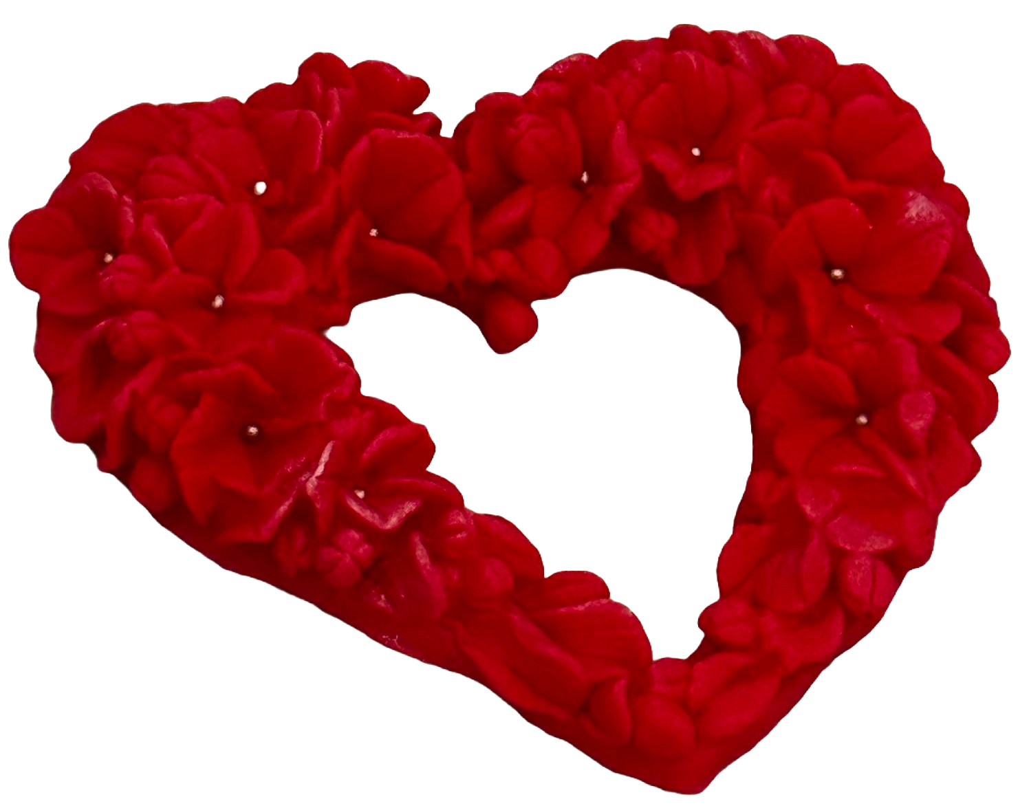 Decoratiune comestibila din zahar, Coronita de flori Decoratiuni din Pasta de Zahar Naty Shop