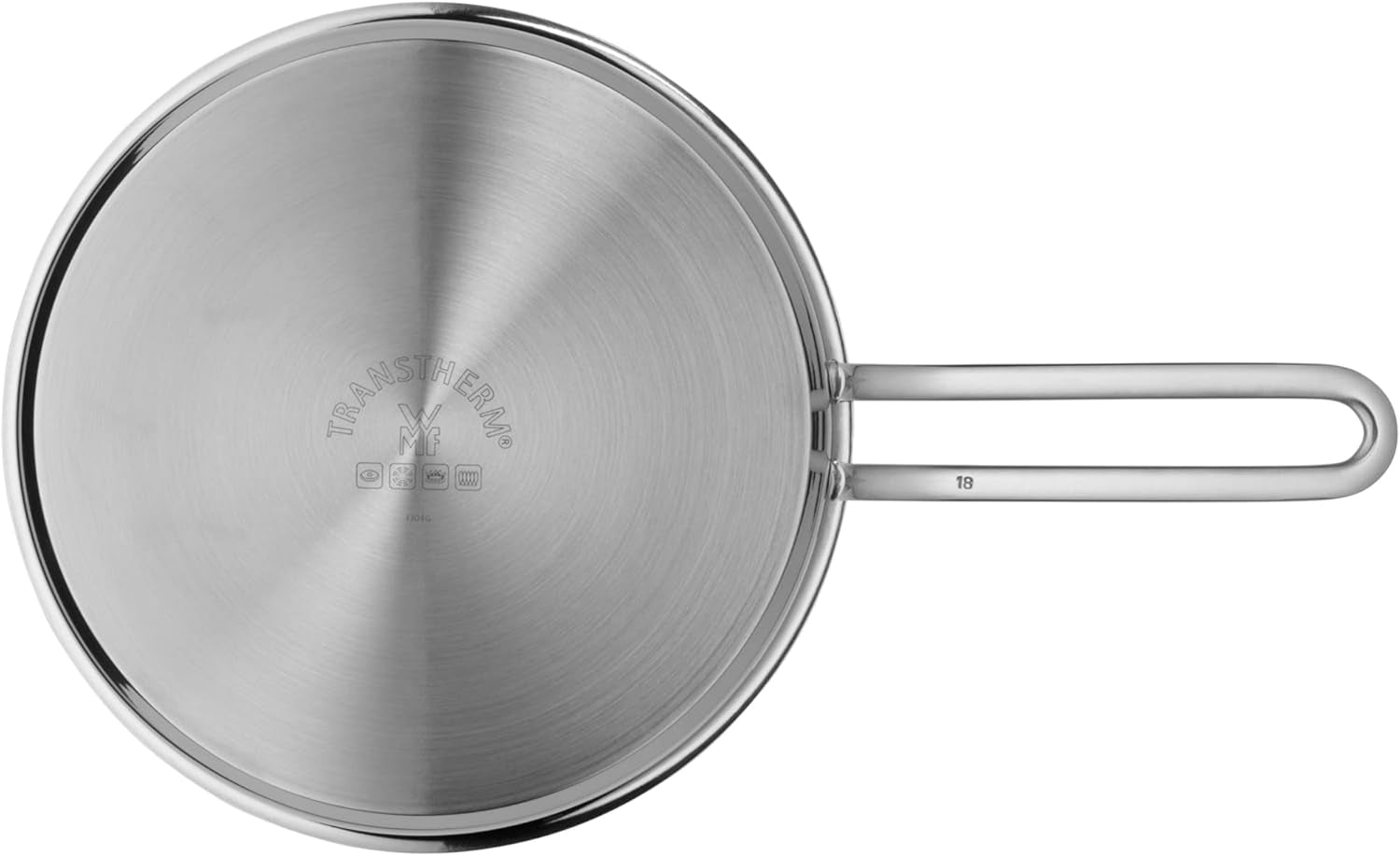 WMF Mini padella piccola 18 cm, acciaio inox Cromargan lucido, induzione Pentole e Padelle Naty Shop