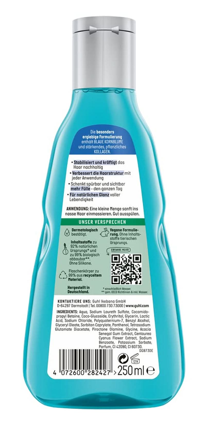 Shampoo volume a lunga durata Guhl - 250 ml Naty Shop