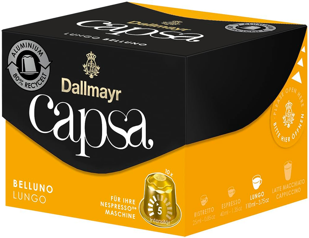 Capsa Lungo Belluno 10 Kapseln