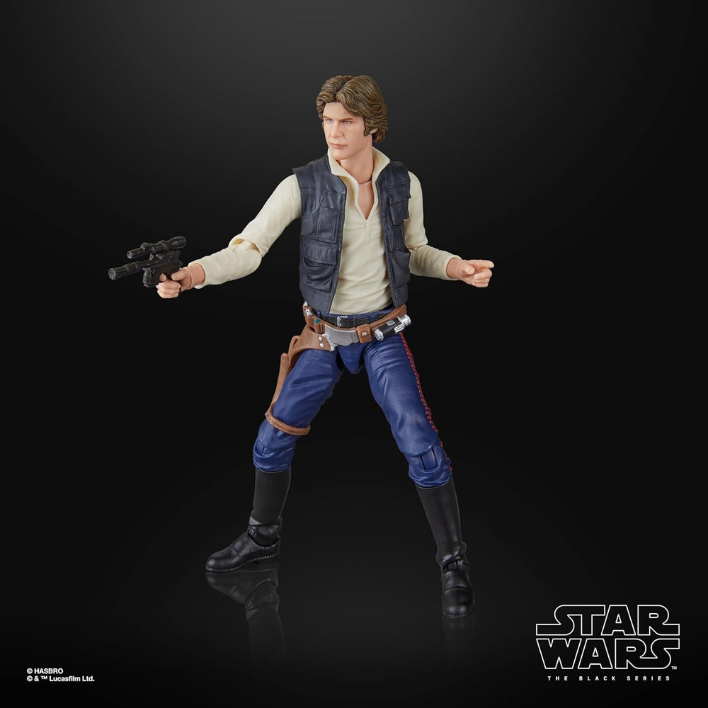 Star Wars The Black Series Han Solo, Star Wars: A Hope Premium Action Figure da collezione (15 cm) Action figures Naty Shop