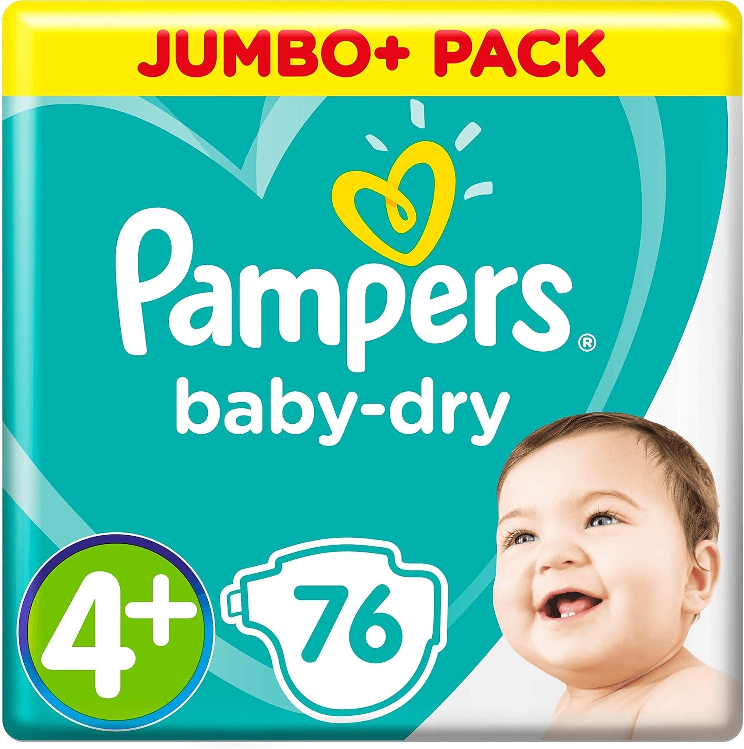 Pampers (vecchia versione), mutandine, taglia 4, 9 kg-15 kg, confezione da tre (1 x 88 pannolini)