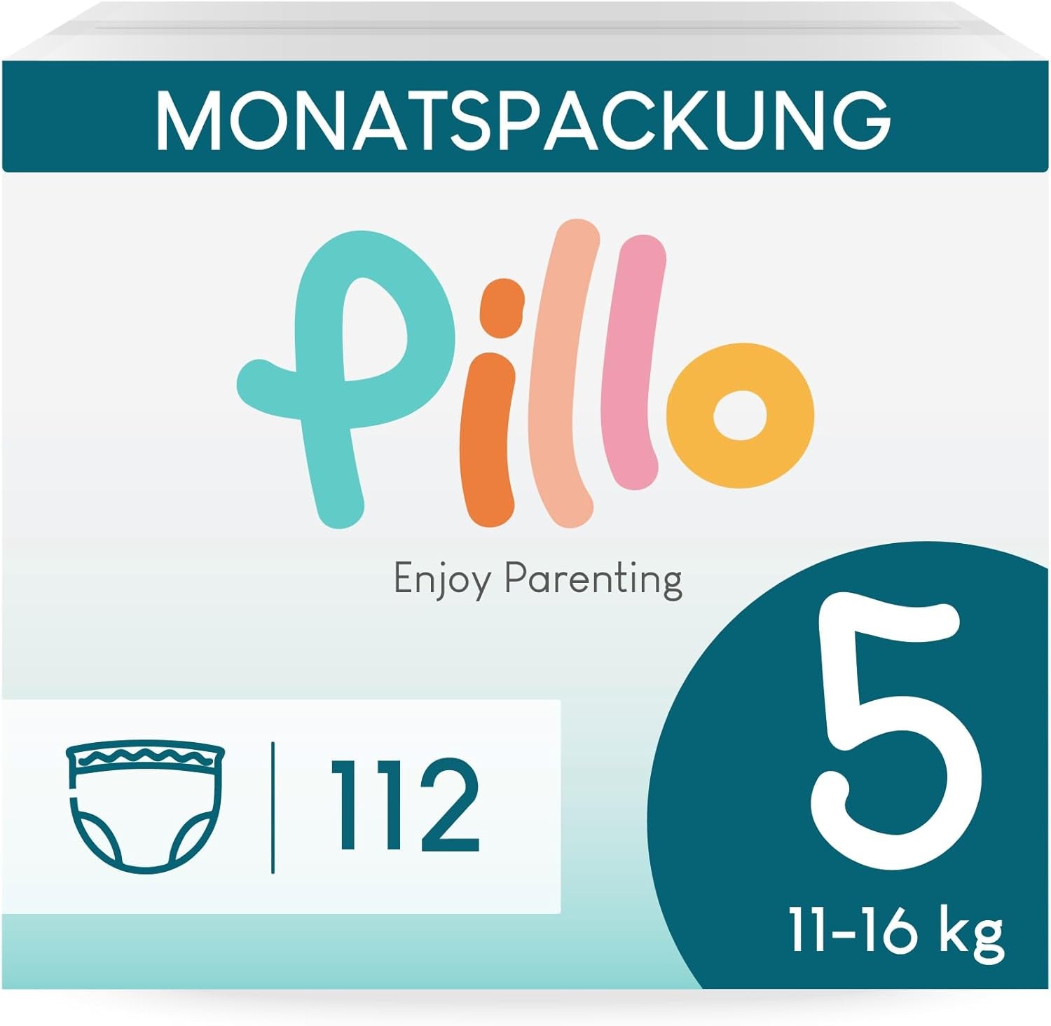 Pannolini Pillo, Taglia 7, 84 Pezzi, 4 Confezioni da 21 Pannolini Ciascuno, Taglia 7 - XXL (15+ kg) - Pannolini per bambini