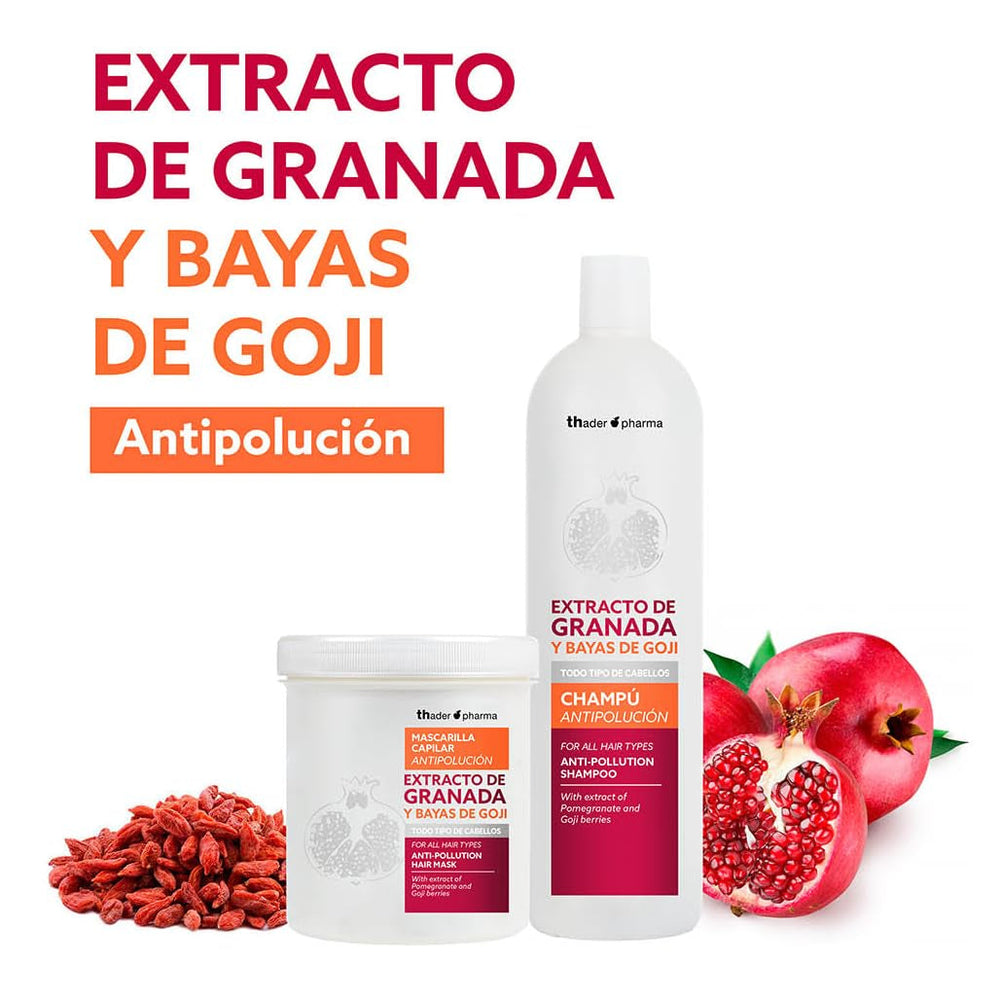 Mască de păr anti-poluare, 700 ml Masca de par Naty Shop