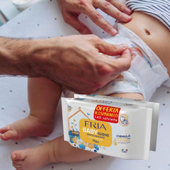 Salviette umidificate, confezione da 2 (144 salviette)