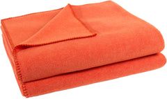 Coperta Zoeppritz colore: Rosso, Realizzata in 65% Poliestere, 35% Viscosa, Misura: 160X200 Cm, 103291-235-160X200 Zoeppritz Letti e Coperte dal 1828 265 Papaya 160 X 200 Cm