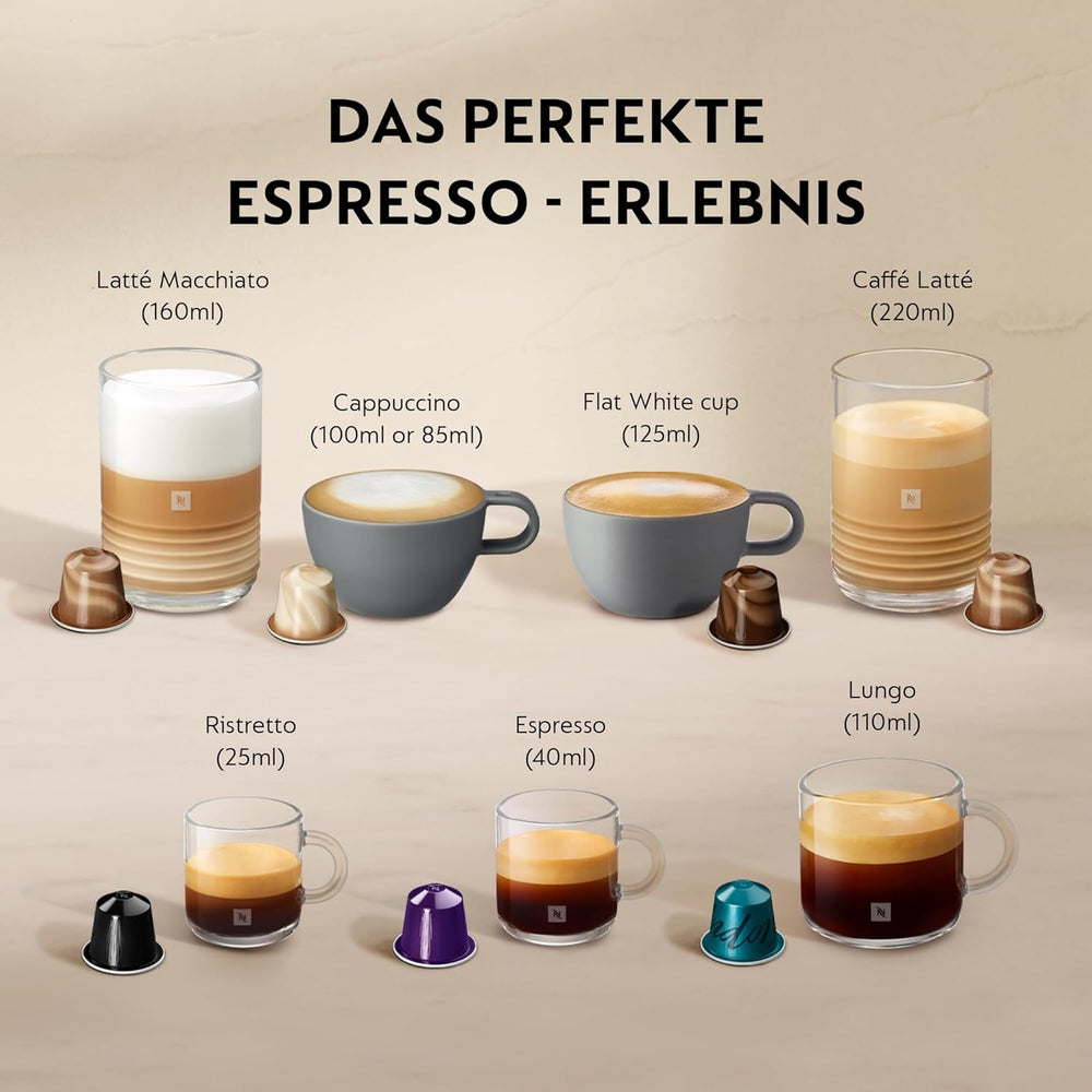 Espressor cu capsule Nespresso SNE800 Creatista Plus de la Sage, negru mat