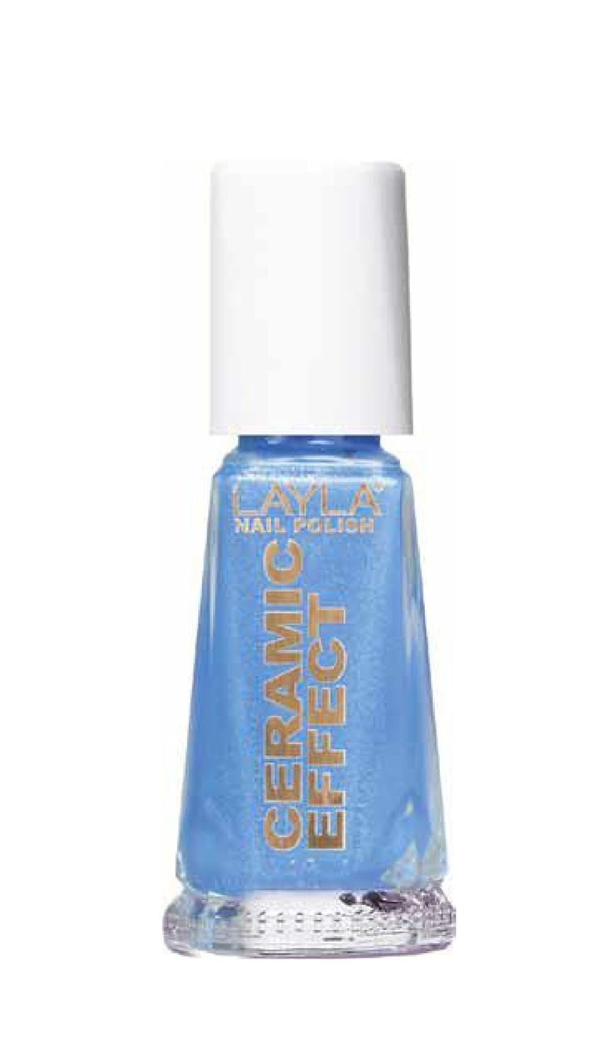 Cosmetici 1243R23-109 Smalto per unghie effetto ceramica - arancione fluo, confezione 1 (1 x 0,01 l)