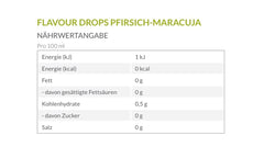 Gocce al gusto Borchers, Pesca - Frutto della passione, 30 ml Aromi Naty Shop