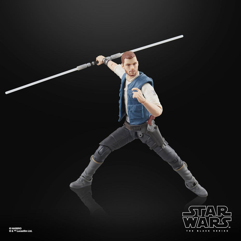 Star Wars Black Series Cal Kestis, Turgle & Skoova Stev, Star Wars Jedi: Survivor Action Figure da collezione (scala 15 cm) Action Figures Naty Shop