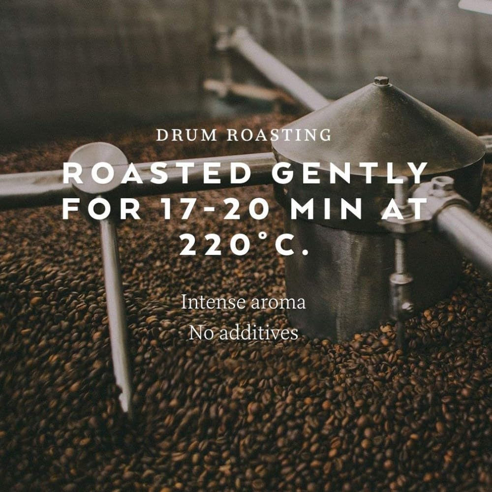 O'CCAFFÈ - Café Crème, boabe de cafea întregi, crema de cafea aromată, cu aciditate scăzută, prăjire foarte lentă în tambur de la o afacere de familie italiană Cafea Naty Shop