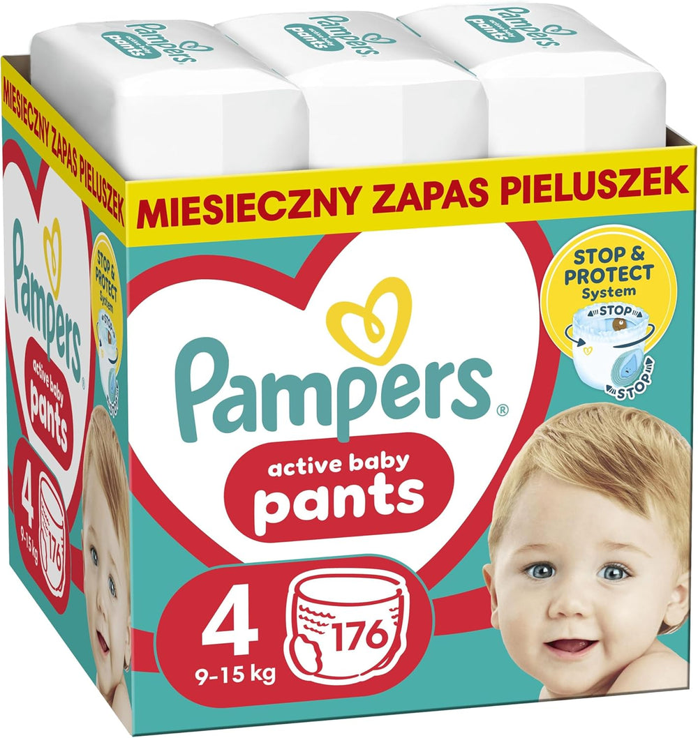Pampers (vecchia versione), pantaloni ragazzi/ragazze 4 176 pz.