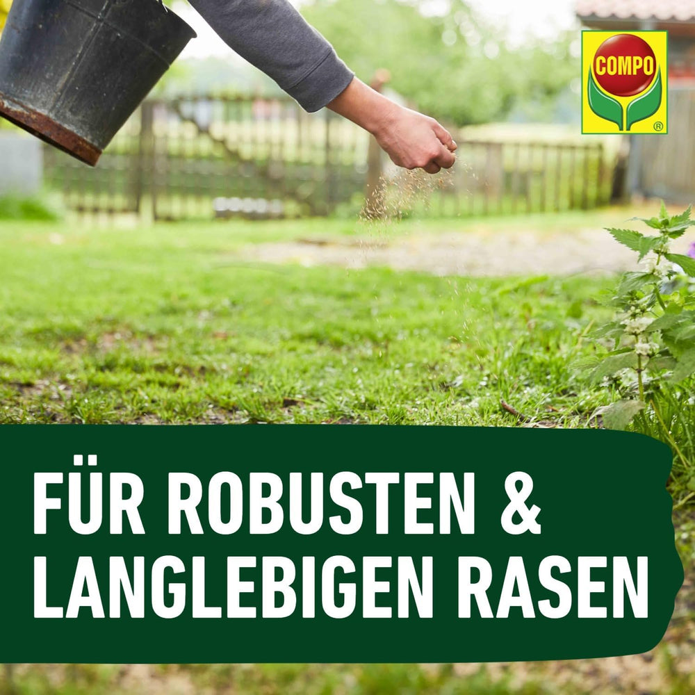 Compo Rasensaat Spiel Und Sport, Universelle Rasenmischung, 4 Kg, 200 M²