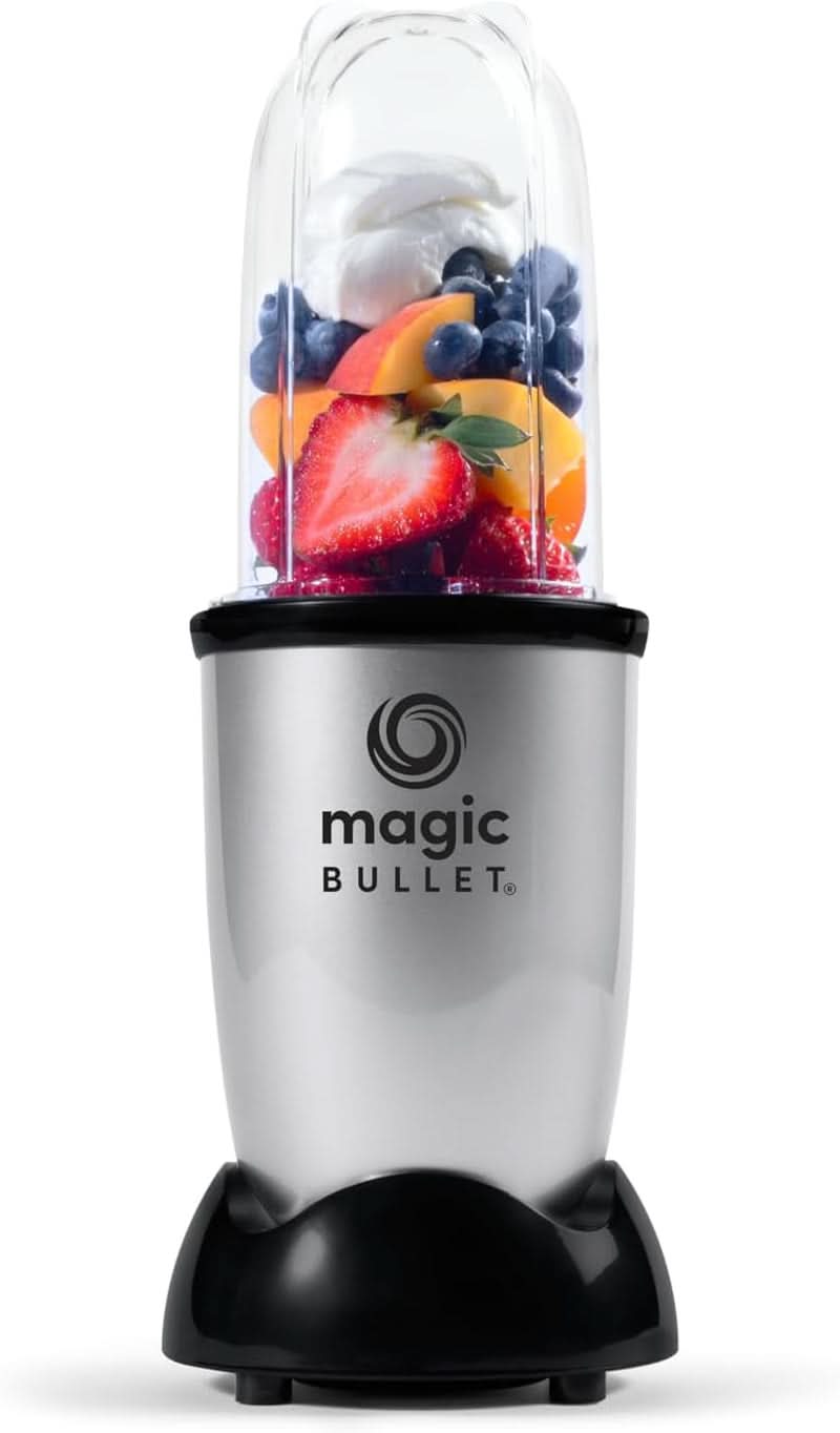 Magic Bullet, frullatore elettrico, pacchetto Kitchen Naty Shop Grey da 200 Watt Basic