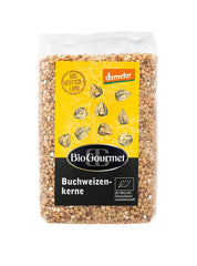 Demeter BioGourmet al Grano Saraceno – sacchetto da 500g | Senza glutine, ricco di fibre e regionale | Da agricoltura biologica tedesca (Baden-Württemberg/Baviera) | Ideale per muesli, insalate e contorni