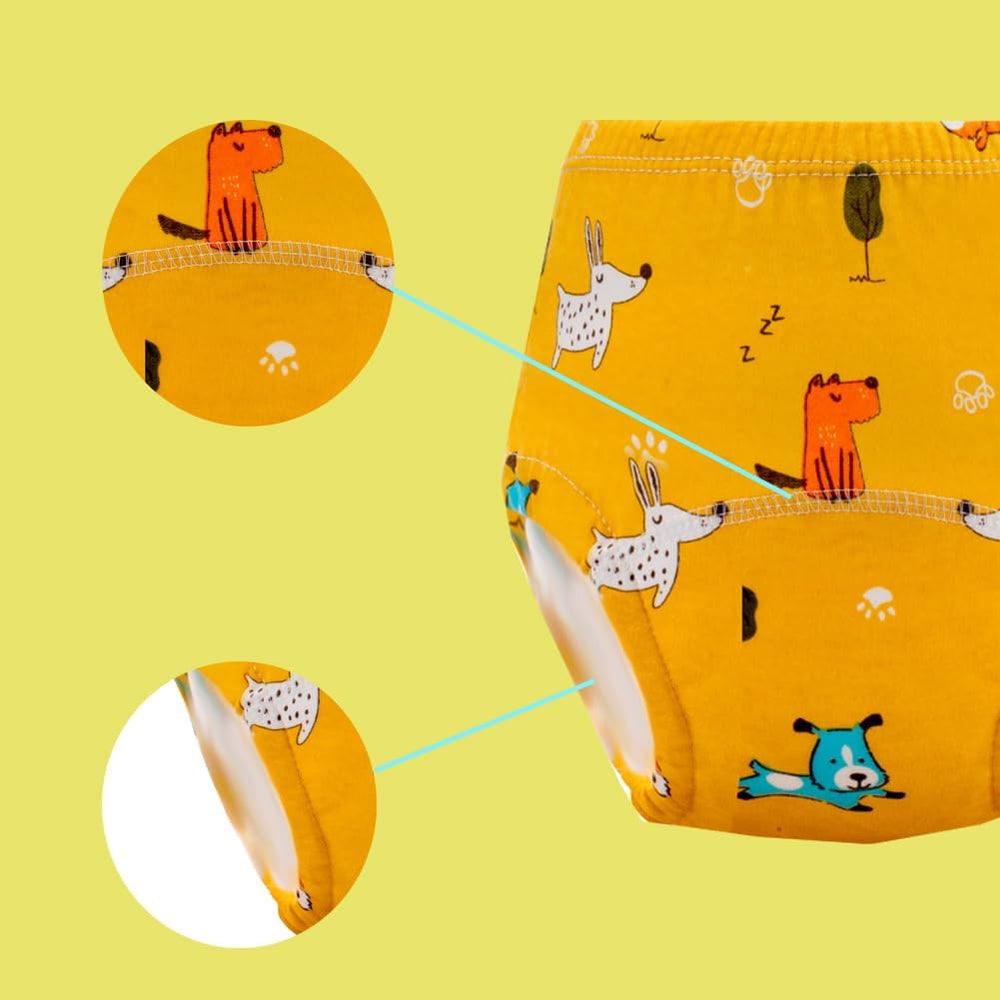 Pantaloni da vasino, i nostri pantaloni da vasino per bambini (2-3 anni, 7 pezzi, colore: multicolore, taglia S)