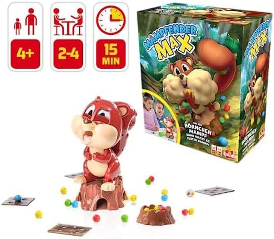Goliath Munching Max, Giochi da tavolo per bambini 4+, Gioco di società da 2 a 4 giocatori, Gioco divertente per bambini, Gioca con la famiglia o gli amici