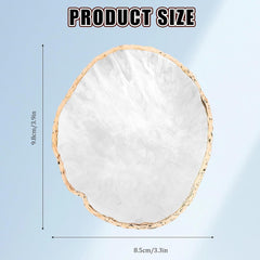 Maniküre Palette Kunstharz Nagelkunst Palette Nail Art Palette Nagellack Palette Make up Paletten Nagelmalerei Display Fach Kosmetik Mischpalette Werkzeuge