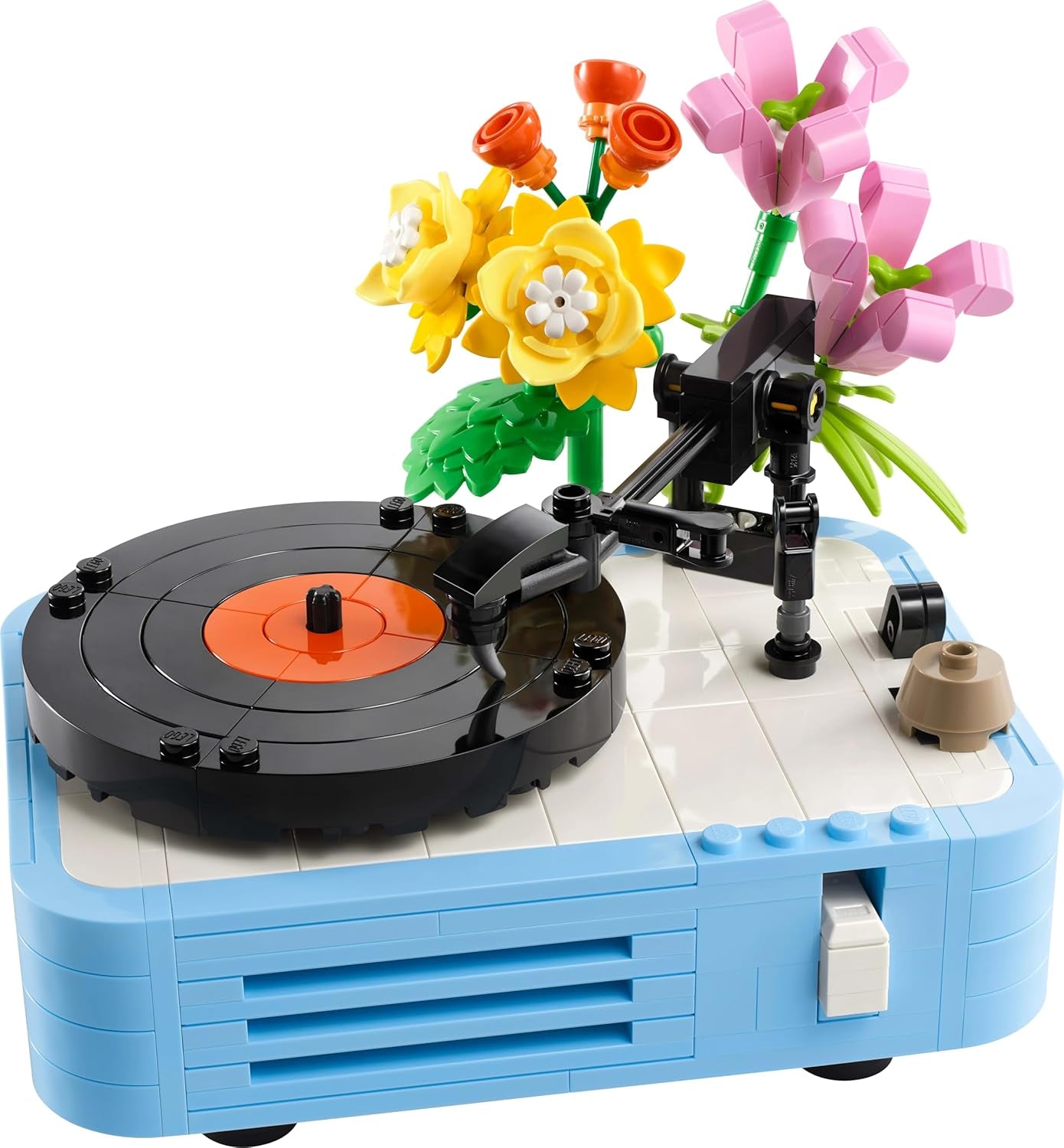 Lettore di dischi LEGO Creator 3In1 con fiori - giocattolo trasformabile in radio o microfono - giocattoli musicali per bambini - idea regalo creativa per ragazze e ragazzi a partire da 8 anni 31172 Set da costruzione Besuche den LEGO-Store