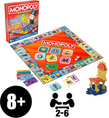 Monopoly Board Game App Banking - Versione tedesca, versione moderna del classico gioco elettronico per bambini dagli 8 anni in su, da 2 a 6 giocatori