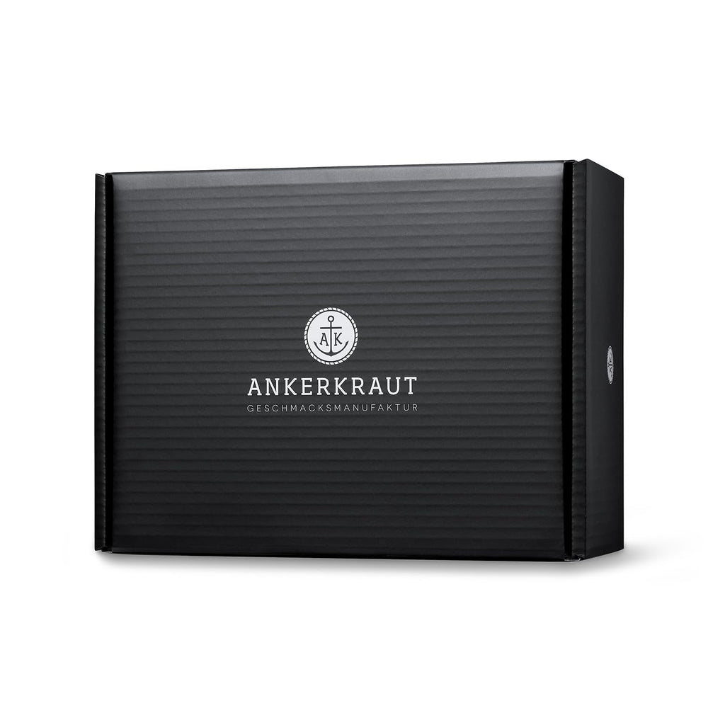 Ankerkraut Grillbuch-Set con 6 Streuern, 1320g Gewürze plus Buch im Bundle