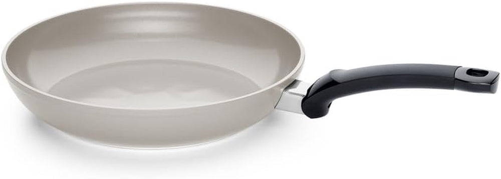Fissler Ceratal Classic set 2 pezzi, alluminio, con rivestimento ceramico (24+28 Cm), antiaderente - induzione, grigio Pentole e Padelle Naty Shop