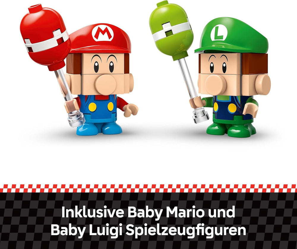 LEGO Mario Kart - Baby Mario vs. Baby Luigi Nintendo Personaggi da collezione 2 Speedmen costruibili Regalo per ragazzi, ragazze e giocatori di 8 anni+ Avventura giocattolo 72034 Set da costruzione Acquista dal negozio LEGO