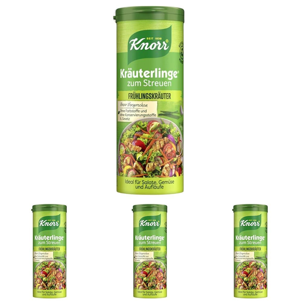 Knorr Kräuterlinge Italienische Kräuter Würzmischung zum Streuen für Pasta, Gemüse oder einen Salat 60 g