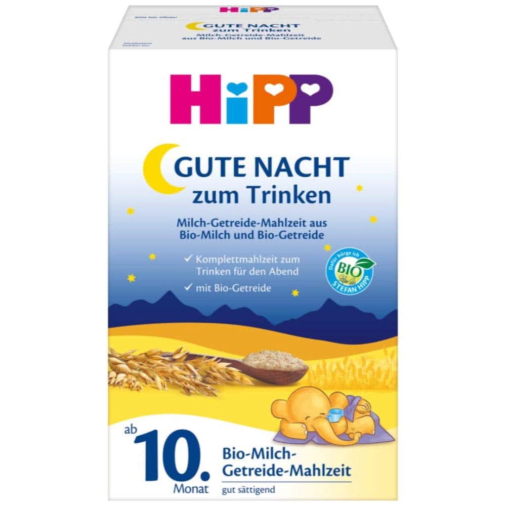 Hipp BIO, latte per neonati, confezione da 4 (4 x 600 g) Mamma e bambino Naty Shop Formula classica Formula di latte biologico per la nanna