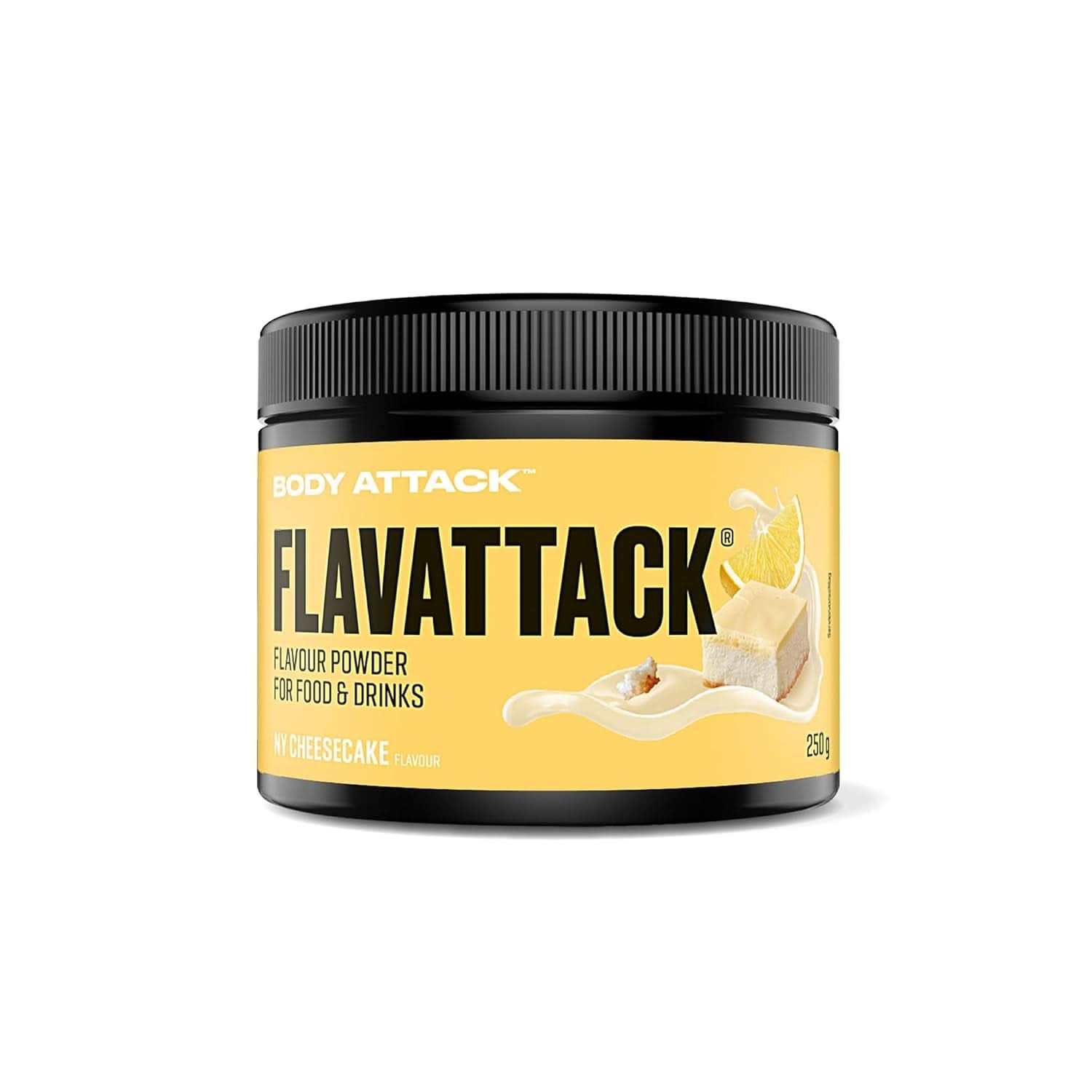 Body Attack Flavattack®, Double Choc Brownie, 250G / 83 porzioni Aromas Naty Shop 250 grammi New York Cheesecake