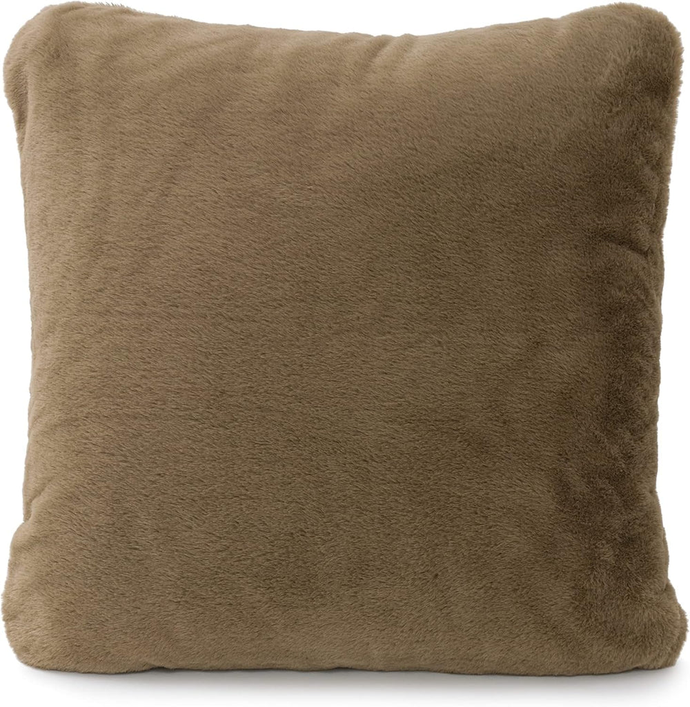 Gözze - Federa confortevole, Merino Feeling, 50X50 cm - Verde scuro Letti e coperte Besuche den Gözze-Store Taupe